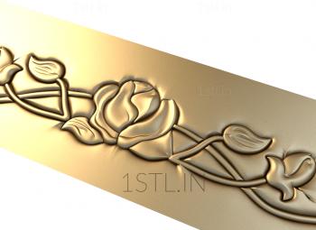 Horisontal panel (PG_0205) 3D model for CNC machine